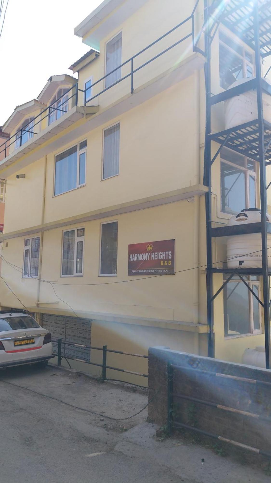 Hotel Harmony Heights Shimla Esterno foto